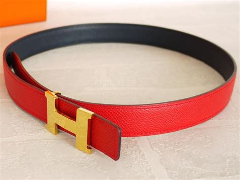 red hermes belt womens|genuine hermes belt.